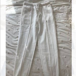 Princess Polly White Joggers